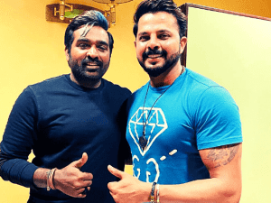 What??? Actor Vijay Sethupathi and cricketer Sreesanth teams up for an exciting project? Latest pics raises eyebrows!