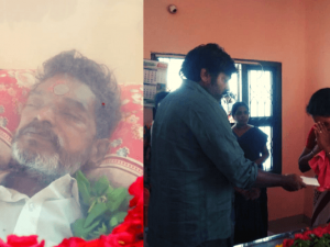 Vijay Sethupathi meets the kin of deceased senior journalist Nellai Bharathi