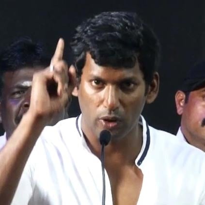 Vishal issues a statement regarding the Cauvery water dispute verdict