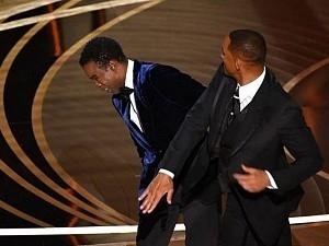 Oscars 2022: Chris Rock mocks Will Smith's wife - Actor slaps Chris!