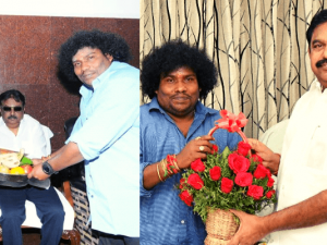 Yogi Babu invites TN CM Edappadi K. Palaniswami to his wedding reception