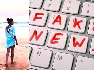 Young Tamil actress reacts to viral fake news about her death!