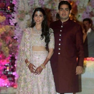 Akash Ambani-Shloka Mehta's Engagement