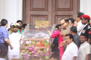 Karunanidhi death: Political leaders and Celebrities pay homage